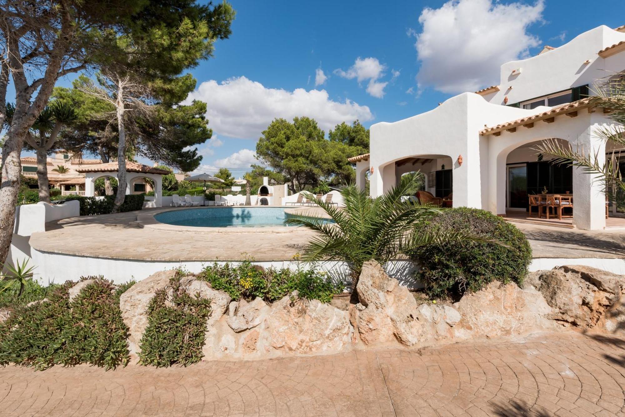 Gigantische Villa Mit Meerblick, Panoramablick & Pool-Oase Cala Pi  Εξωτερικό φωτογραφία